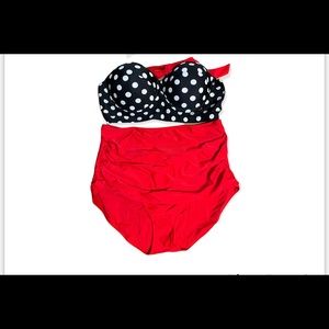 Unique and Classic Women 2 piece Swimwear Plus Size